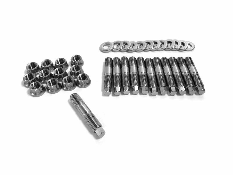 Fleece Performance 94-18 Dodge Cummins 2500-3500 Exhaust Manifold Stud Kit - 7mm External Hex Head
Exhaust Mfold Stud