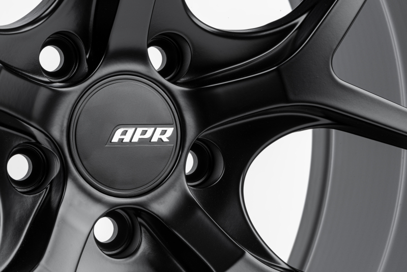 APR A01 Flow Formed - 19X8.5 - 5x112 - ET45 - Satin Black Wheel thumbnail 2