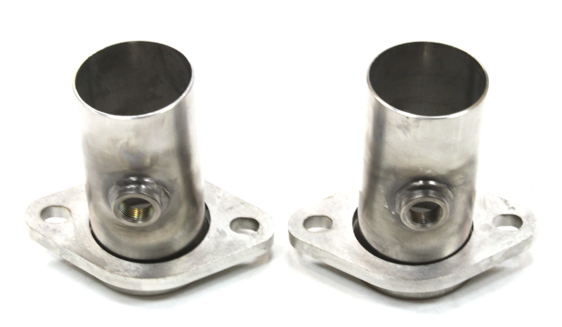 Starter Tubes 304SS 2.5" w/O2 bungs