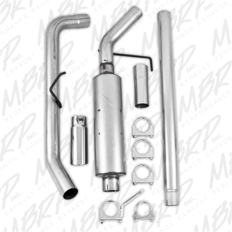 MBRP 2004-2008 Ford F150 EC/CC-SB Cat Back Single Side thumbnail 5