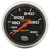 Autometer Liquid Filled Mechanical 66.7mm 140-280 deg F Oil Temperature Gauge Includes 12 ft Tubing thumbnail 6