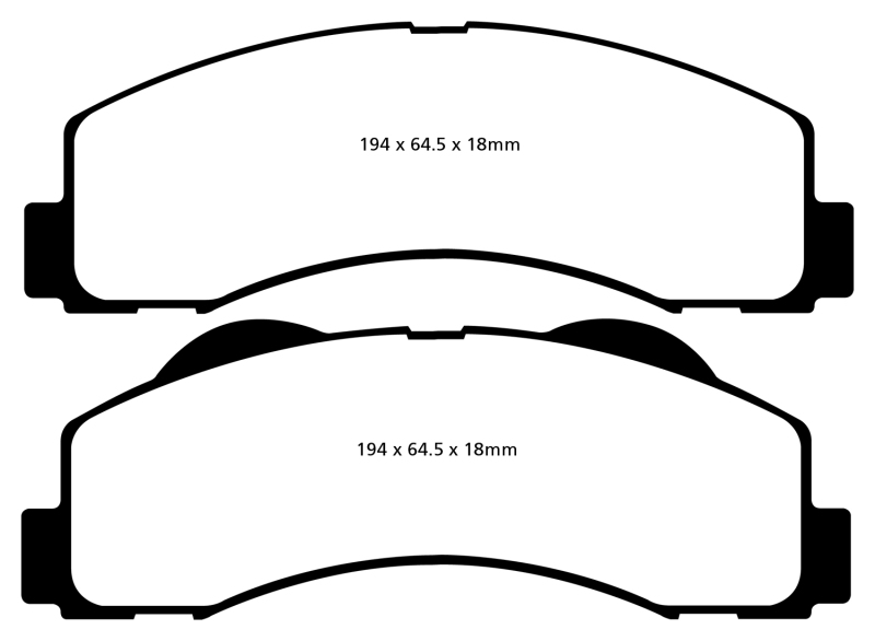 EBC S9 Brake Pad and Rotor Kit (1x ebcUSR7462, 1x ebcDP41855R) thumbnail 5