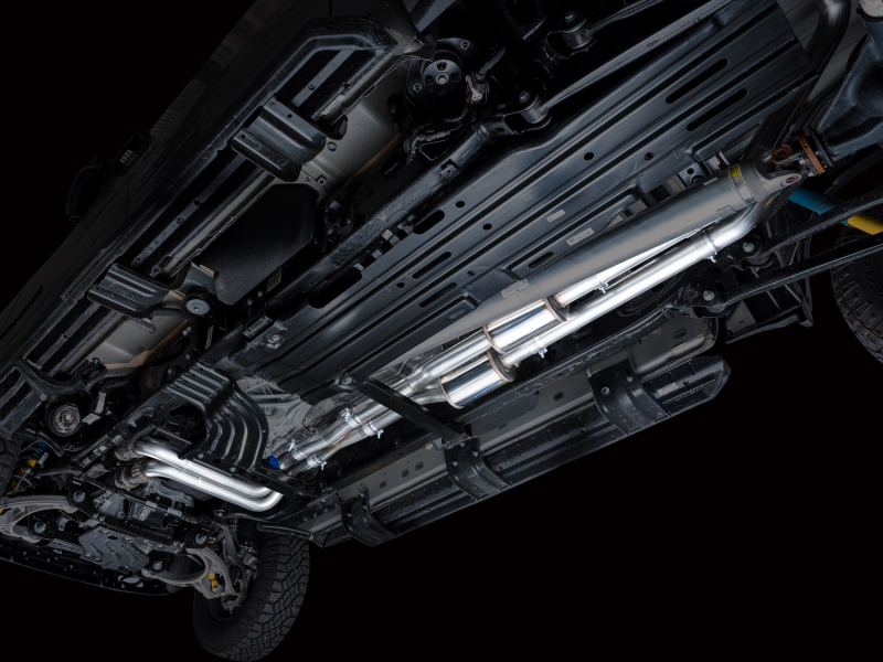 AWE Tuning 2025+ RAM 1500 3.0TT Rebel 0FG Cat-Back Exhaust w/ Chrome Silver Tips thumbnail 5