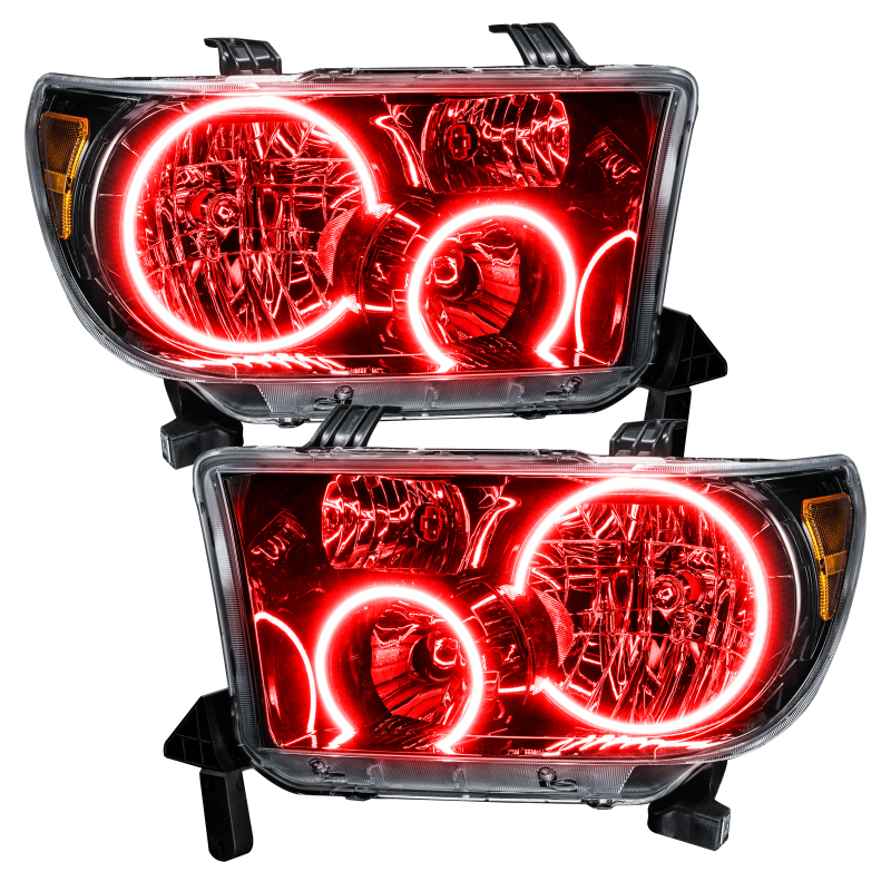 Oracle 07-11 Toyota Tundra Pre-Assembled Headlights - Black Housing - w/ BC1 Controller thumbnail 8