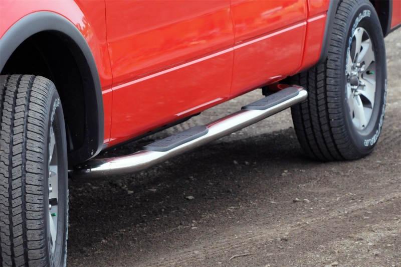 Deezee 15-2022 Ford F150/SuperDuty Tubes - 3In Round Stainless Polished RegCab thumbnail 8