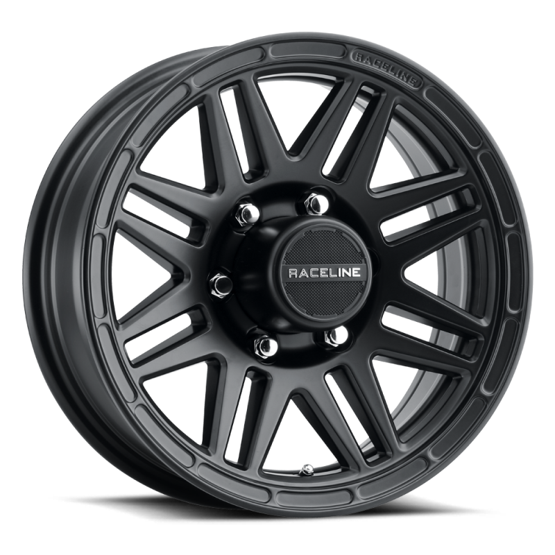 Raceline 944B Outlander 14x6in / 5x114.3 BP / 0mm Offset / 3.19mm Bore - Satin Black Wheel thumbnail 3