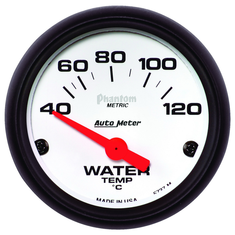 Autometer Phantom 52mm 40-120 Deg C Electronic Water Temp Gauge thumbnail 7