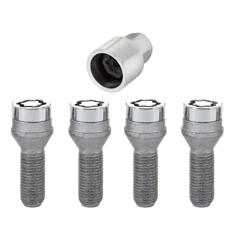 Cone Seat Style Wheel Lock Bolts-Chrome