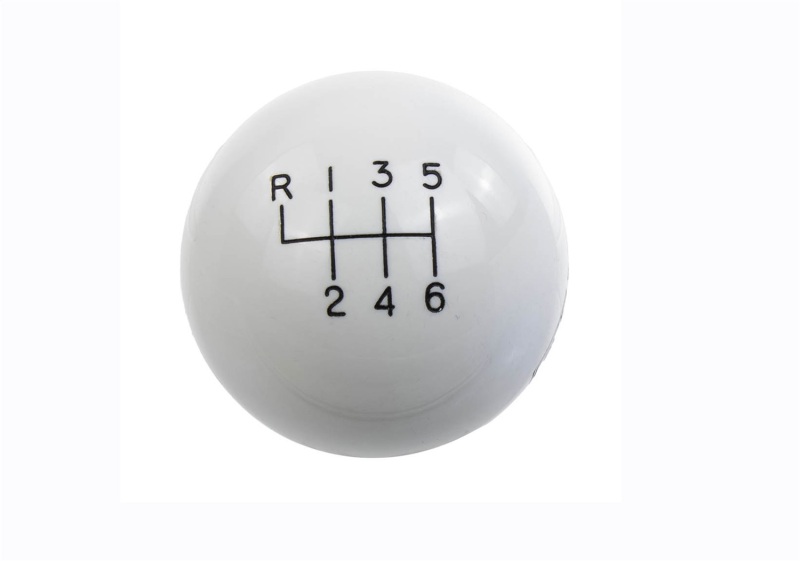 Ford Racing 15-19 Mustang GT350 White 6-Speed Shift Knob thumbnail 5
