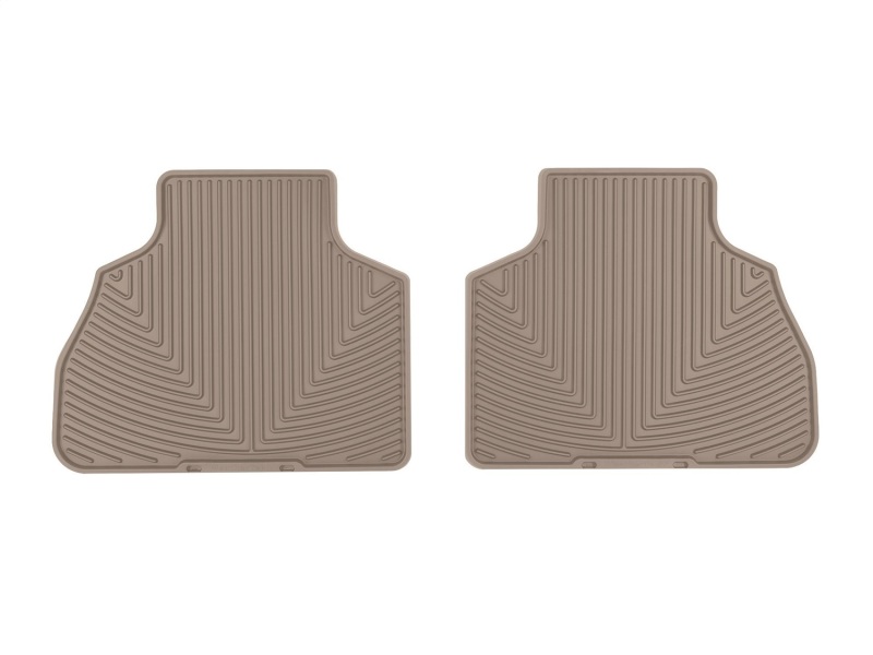 WT Rubber Mats - Rear - Tan
