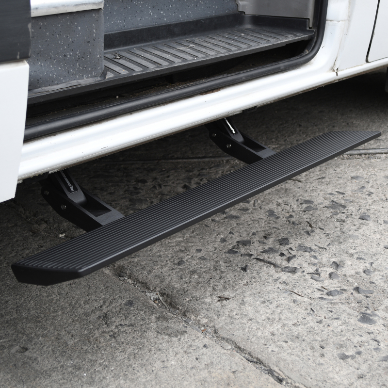 RealTruck 13-18 Mercedes-Benz Sprinter 25/3500 Van 3dr VoltStep Electric Running Board Kit - Tex Blk thumbnail 5