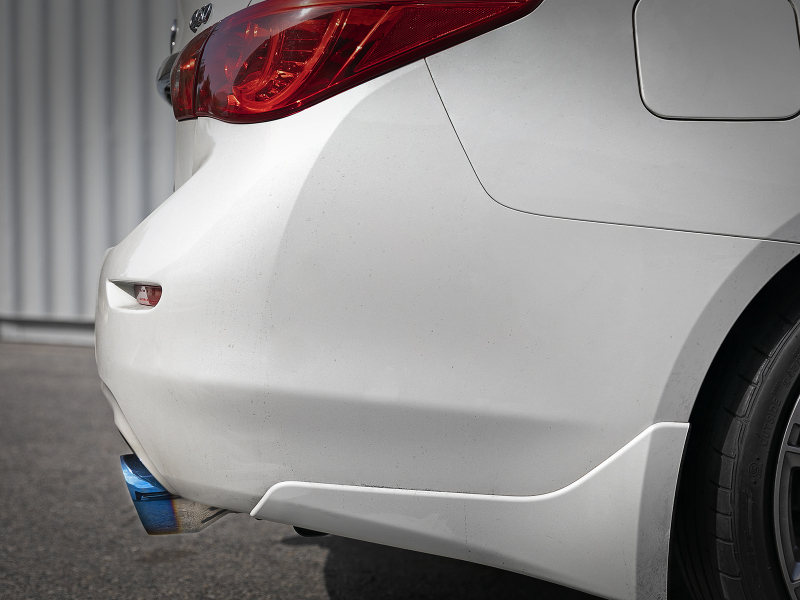 aFe Takeda 2.5in 304 SS Axle-Back Exhaust w/ Blue Flame Tips 16-18 Infiniti Q50 V6-3.0L (tt) thumbnail 9