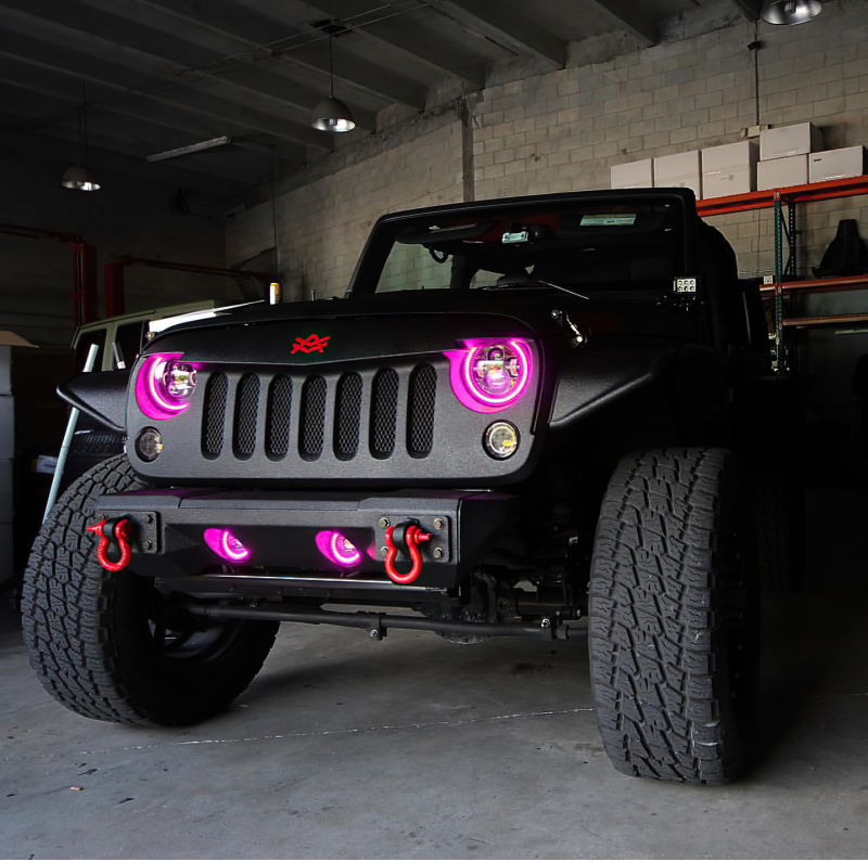 Oracle 07-09 Jeep Wrangler JK SMD FL - ColorSHIFT thumbnail 9