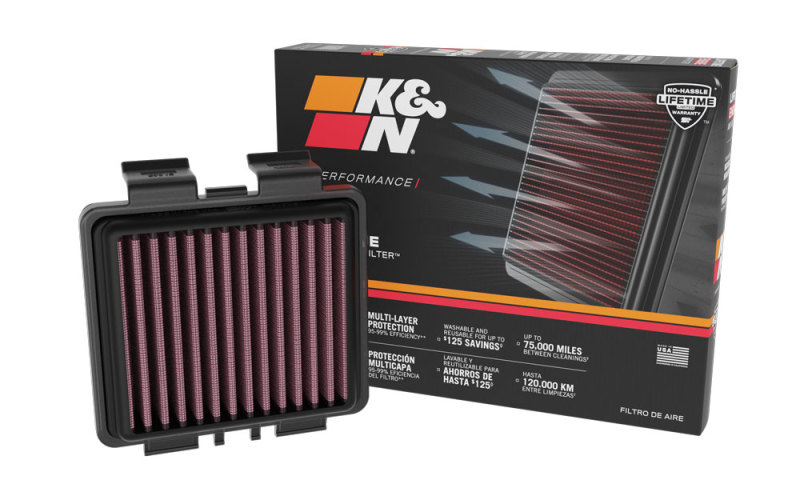 K&N 21-22 Honda CRF300L 286 All Models Drop In Air Filter thumbnail 3