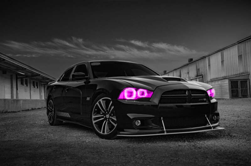 Oracle Dodge Charger 11-14 Halo Kit - ColorSHIFT w/ Simple Controller