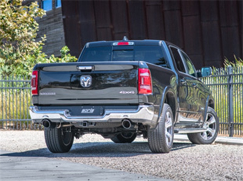 Borla 2019 RAM 1500 5.7L V8 AT 4DR Crew Cab Short Bed S-Type SS Catback Exhaust - Black Chrome Tip thumbnail 2
