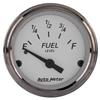 AutoMeter Gauge Fuel Level 2-1/16in. 0 Ohm(e) to 30 Ohm(f) Elec American Platinum thumbnail 6