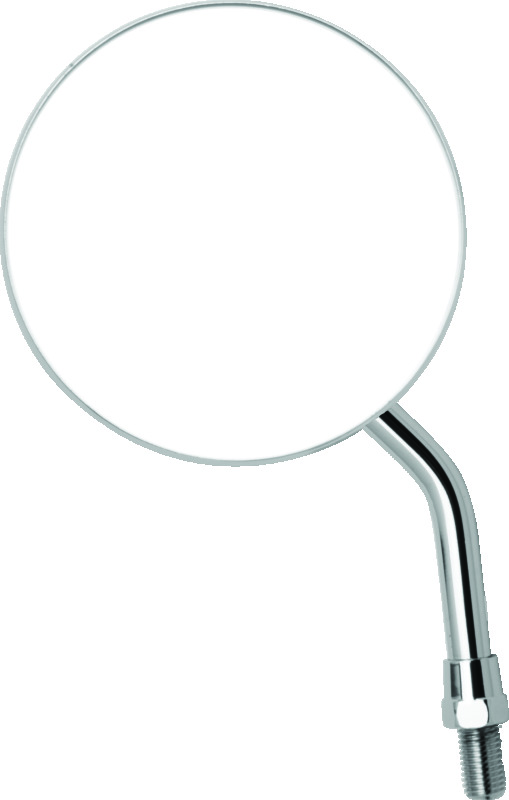 BikeMaster 4in Adjustable Round Mirror 10mm - Each - Chrome thumbnail 4