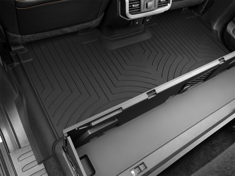 WeatherTech 2021+ Ford F150 Raptor / Supercrew Rear FloorLiner HP - Black thumbnail 2