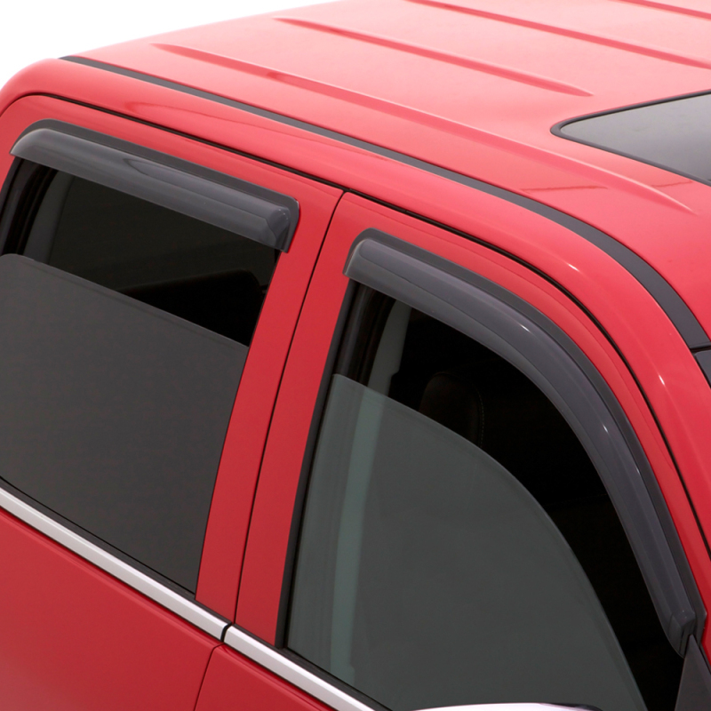 AVS 09-14 Honda Fit Ventvisor Outside Mount Window Deflectors 4pc - Smoke thumbnail 4