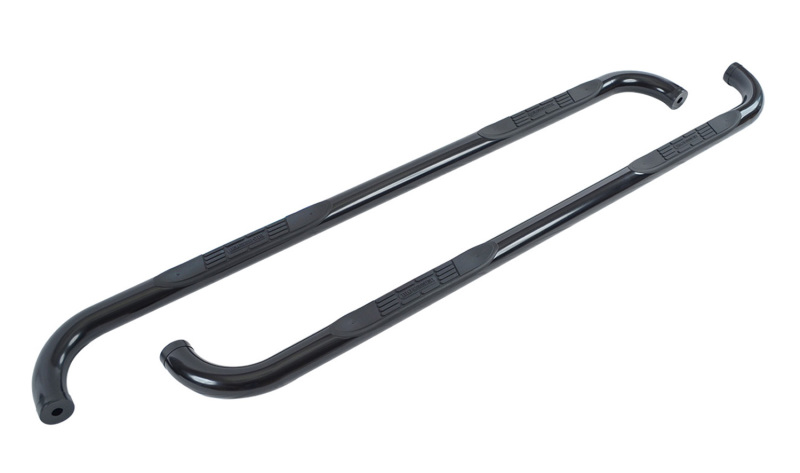 Go Rhino 14-19 Chevrolet Silverado 1500 LD (Classic) 4000 Series SideSteps - Cab Length - Black thumbnail 2