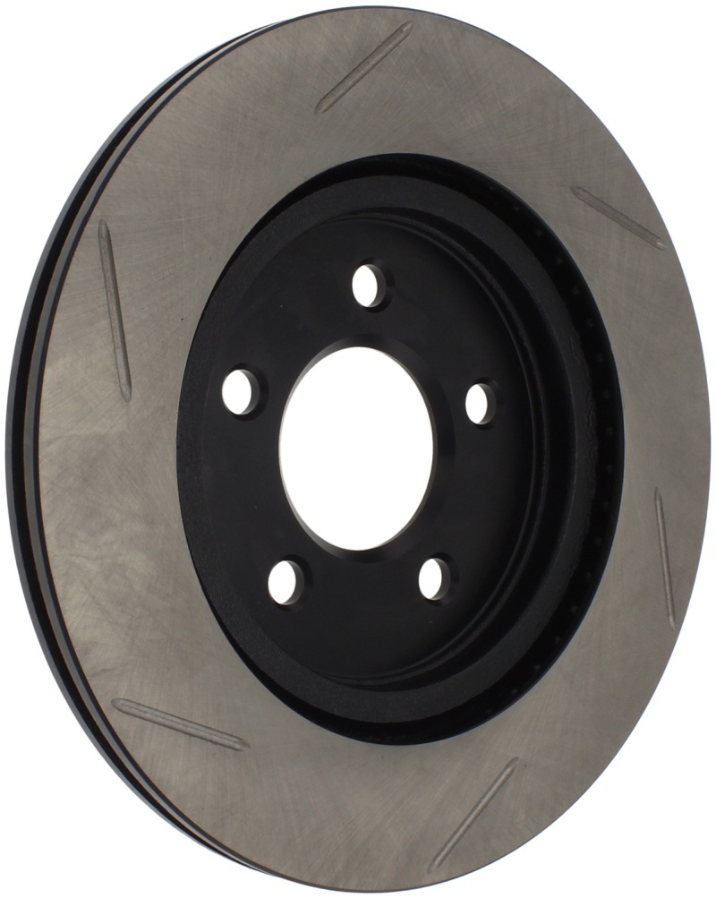 StopTech Power Slot 05-10 Mustang V6/4.0L / GT V8-4.6L Rear Left Slotted Rotor thumbnail 4
