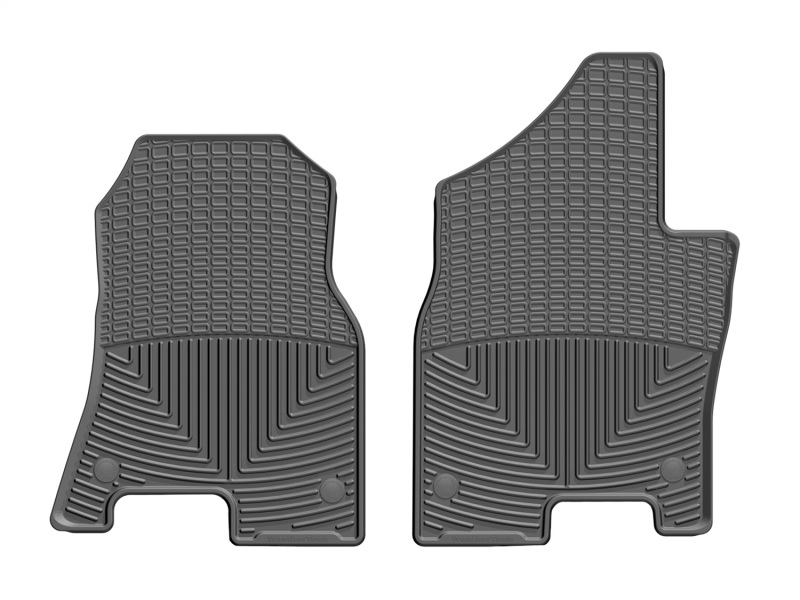 WT Rubber Mats - Front - Blk