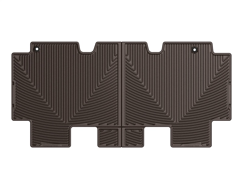 WT Rubber Mats - Rear - Cocoa