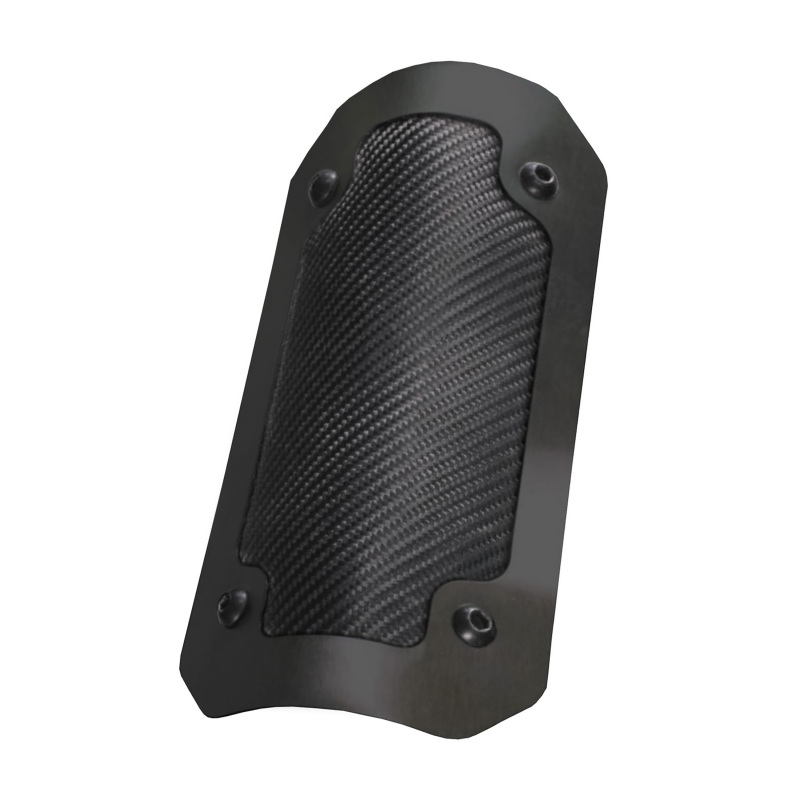 DEI ONYX Series Pipe Shields 902462 Exhaust Heat Shield, Onyx Shield, 1,350 degrees F, Fiberglass/Silica, Black with Black Metal Trim, Flexible, Kit thumbnail 2