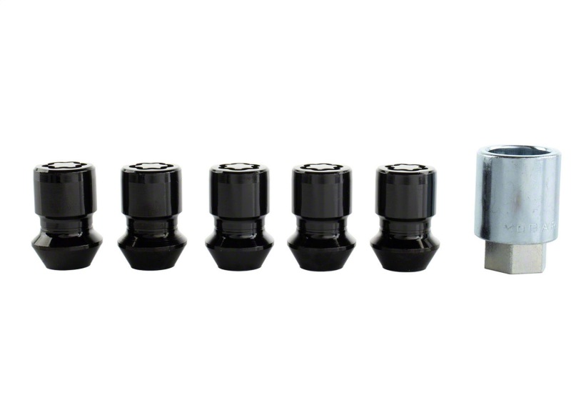 Ford Racing M12X1.5 Black Security Lug Nut - Set of 5 thumbnail 7