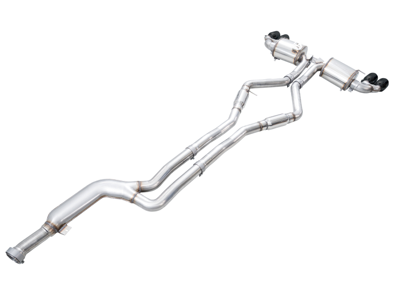 AWE Tuning 22-26 BMW M240i (G42) Touring Edition Exhaust - Diamond Black Tips thumbnail 6