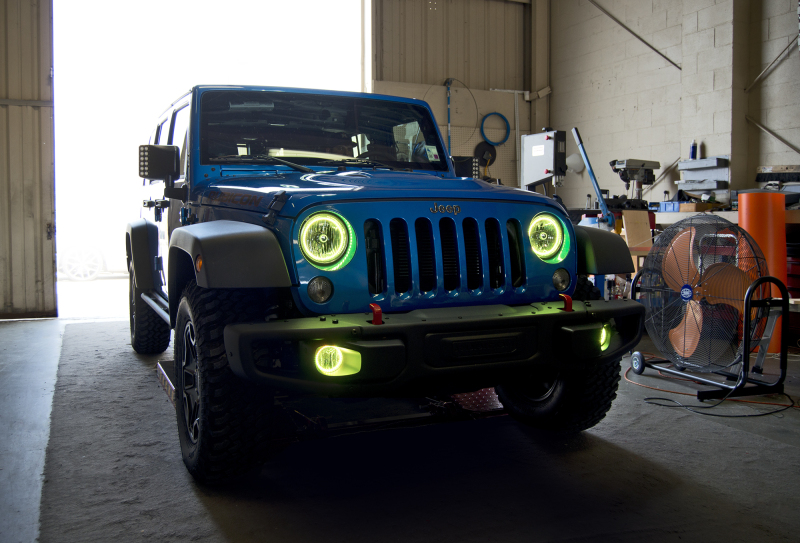 Oracle 07-16 Jeep Wrangler JK SMD HL - ColorSHIFT w/ 2.0 Controller thumbnail 9