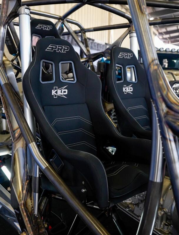 PRP Kilo Composite Seat - Black Cloth thumbnail 3