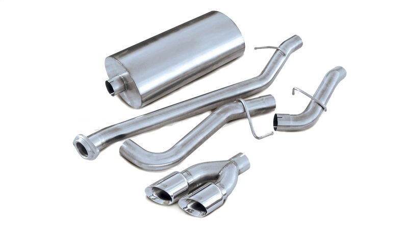 Corsa 2001-2006 Chevrolet Tahoe 5.3L V8 Polished Sport Cat-Back Exhaust thumbnail 2