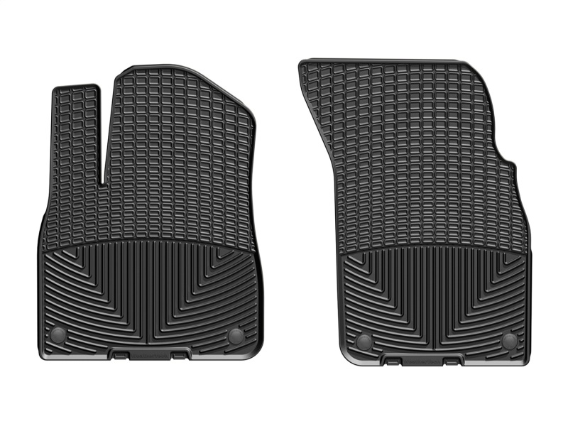 WT Rubber Mats - Front - Blk