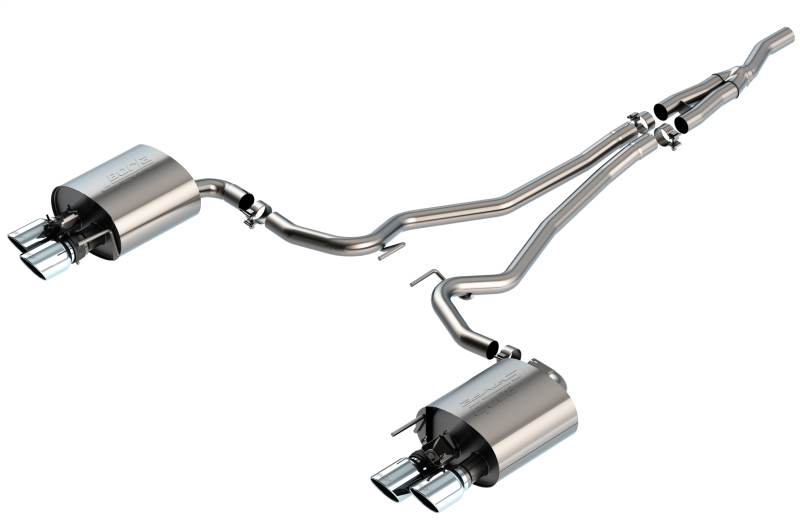 Borla 19-20 Ford Mustang Ecoboost 2.3L 2.25in S-type Exhaust w/ Valves thumbnail 2