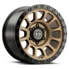 ICON Hulse 18x9 / 6x5.5 / 0mm / 5in BS Satin Bronze w/ Gloss Black Lip thumbnail 2