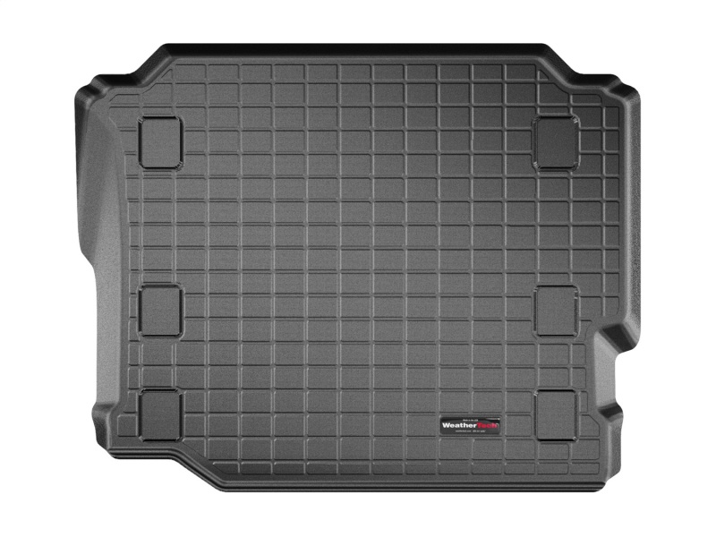 WeatherTech 2018+ Jeep Wrangler Unlimited JL No w/o Subwoofer Cargo Liners - Black thumbnail 3
