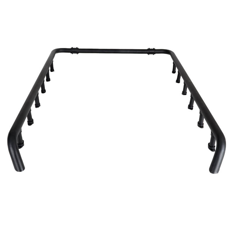 Go Rhino SRM500 Tri-Rail Kit (For 75in. Long Rack) - Tex. Blk (Rails ONLY - Req. Platform) thumbnail 6