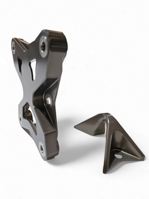 Elektric Offroad 2017-2021 Can Am X3 Maverick Volt Radius Rod Plate Anodized Gun Metal