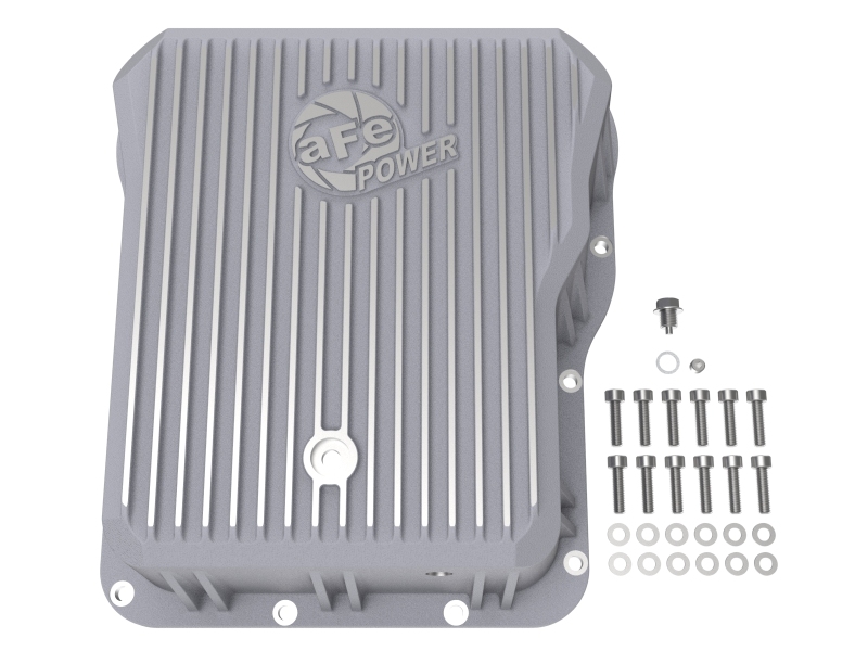 aFe Transmission Pan Cover (Raw); GM Diesel Trucks 01-14 V8-6.6L (td) thumbnail 9