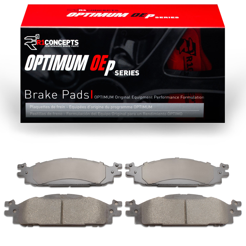 R1 09-10 Lincoln Mks Front Optimum OE Brake Pads