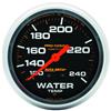 Autometer Liquid Filled Mechanical 66.7mm 120-240 deg F Water Temperature Gauge Includes 6in Tubing thumbnail 6