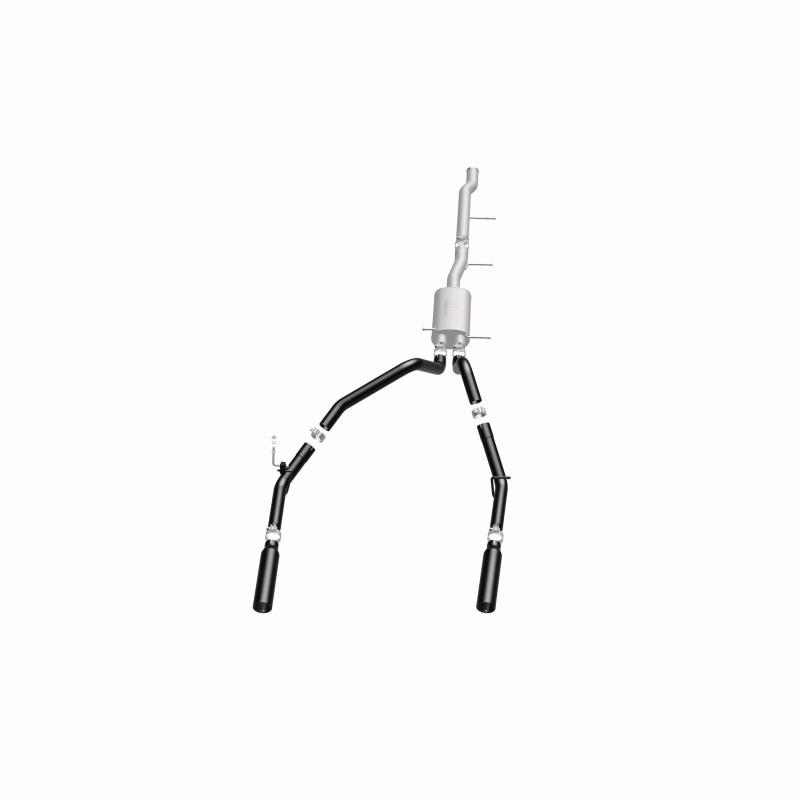MagnaFlow SYS Cat-Back 3.5in Black Dual Split Rear Tips 10-13 Chevy Silverado / GMC Sierra 5.3L thumbnail 6