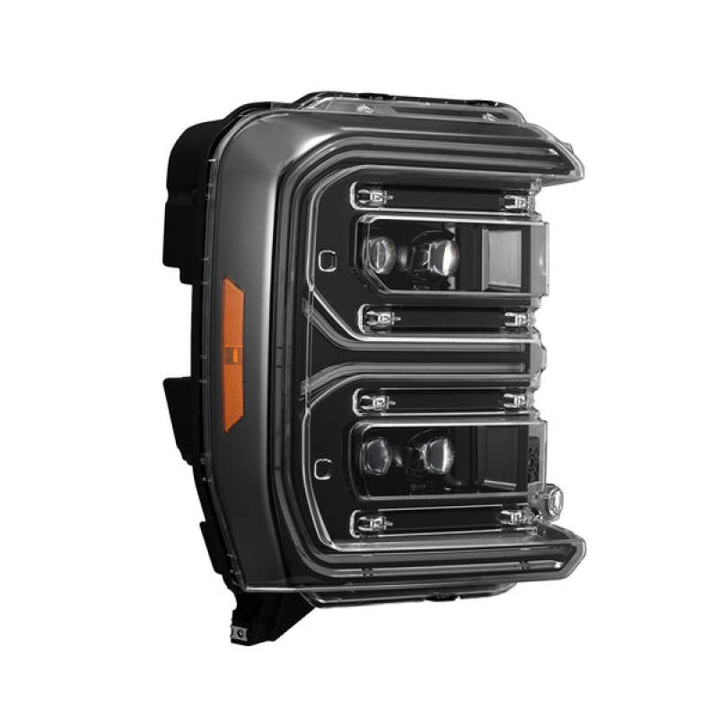 AlphaRex 23-26 Ford F-250 SD NOVA LED Proj Headlights Alpha Blk w/Activ Light/Seq Signal/Switchback thumbnail 3
