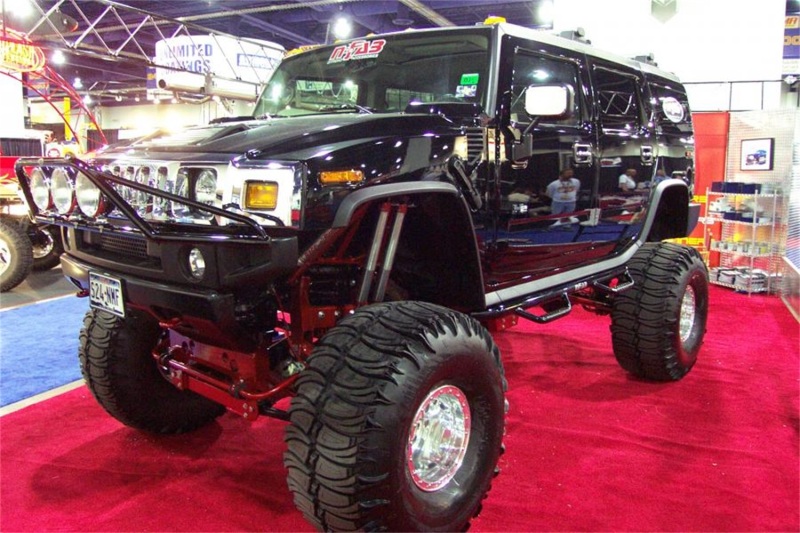 N-Fab Nerf Step 03-10 Hummer H2 SUV 4 Door - Tex. Black - W2W - 3in thumbnail 4