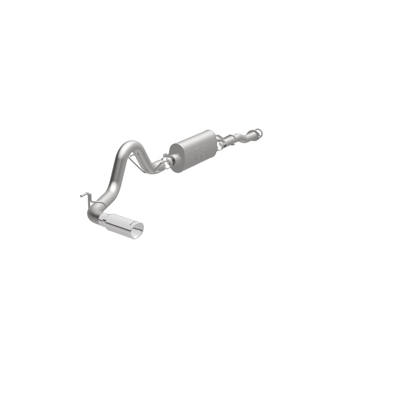 MagnaFlow Cat-Back 2016 Toyota Tacoma 3.5L V6 SS 3in Single Pass Side Exit Rear 4in Tip thumbnail 9