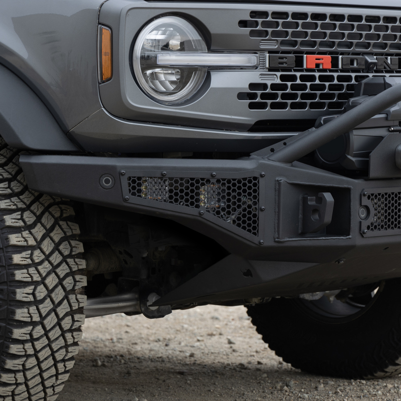 Go Rhino 21-24 Ford Bronco (2 and 4 Door) Rockline Full Width Bumper w/ Overrider Bar thumbnail 4