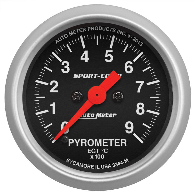 Autometer Sport-Comp 52.4mm 0-900 Deg C Electronic Pyrometer Gauge thumbnail 3