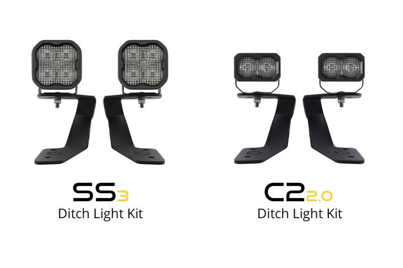 Diode Dynamics 18-21 Subaru Crosstrek Pro SS3 LED Ditch Light Kit - White Combo thumbnail 4